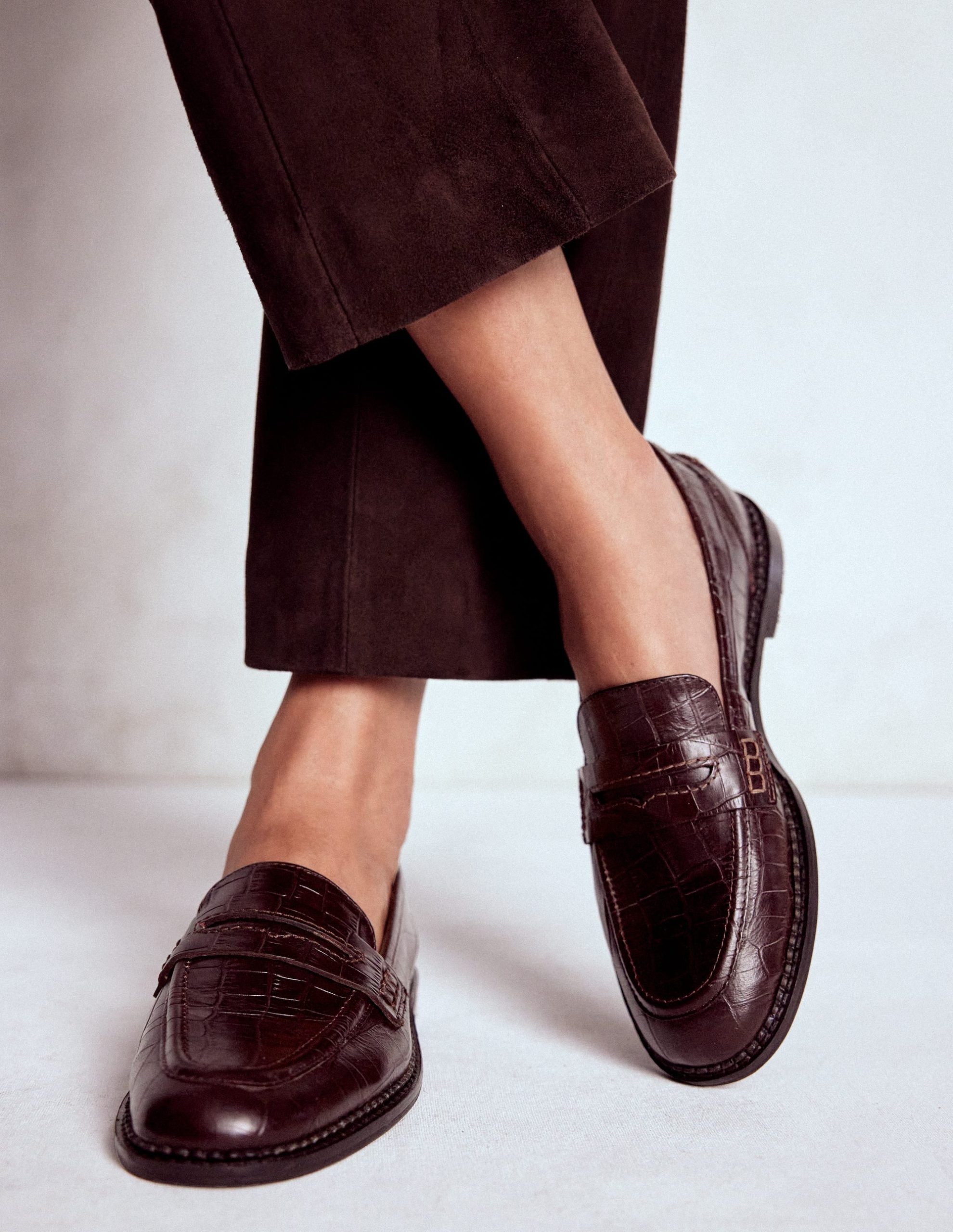 Nya Penny Loafers-Oxblood - Image 2