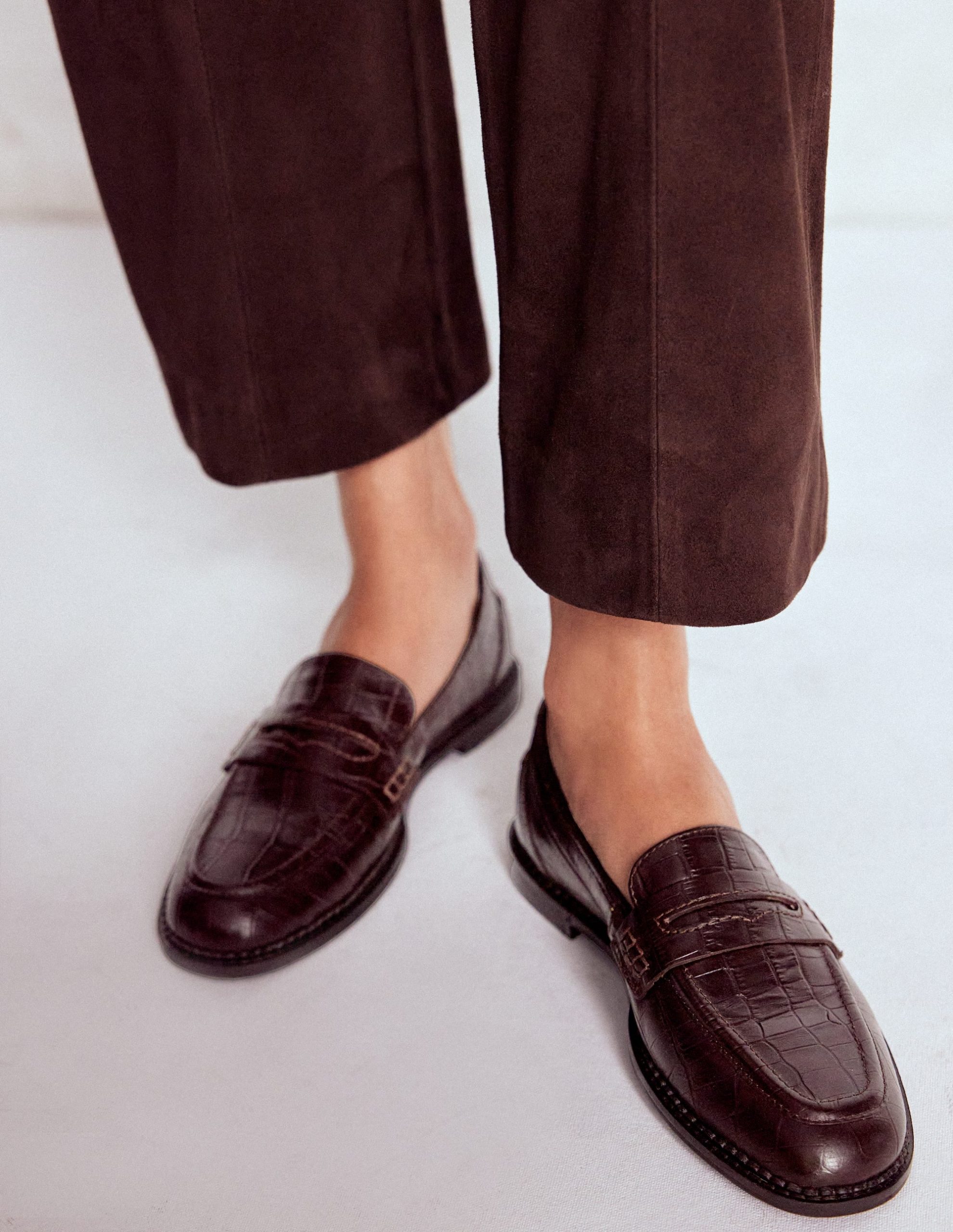 Nya Penny Loafers-Oxblood - Image 4