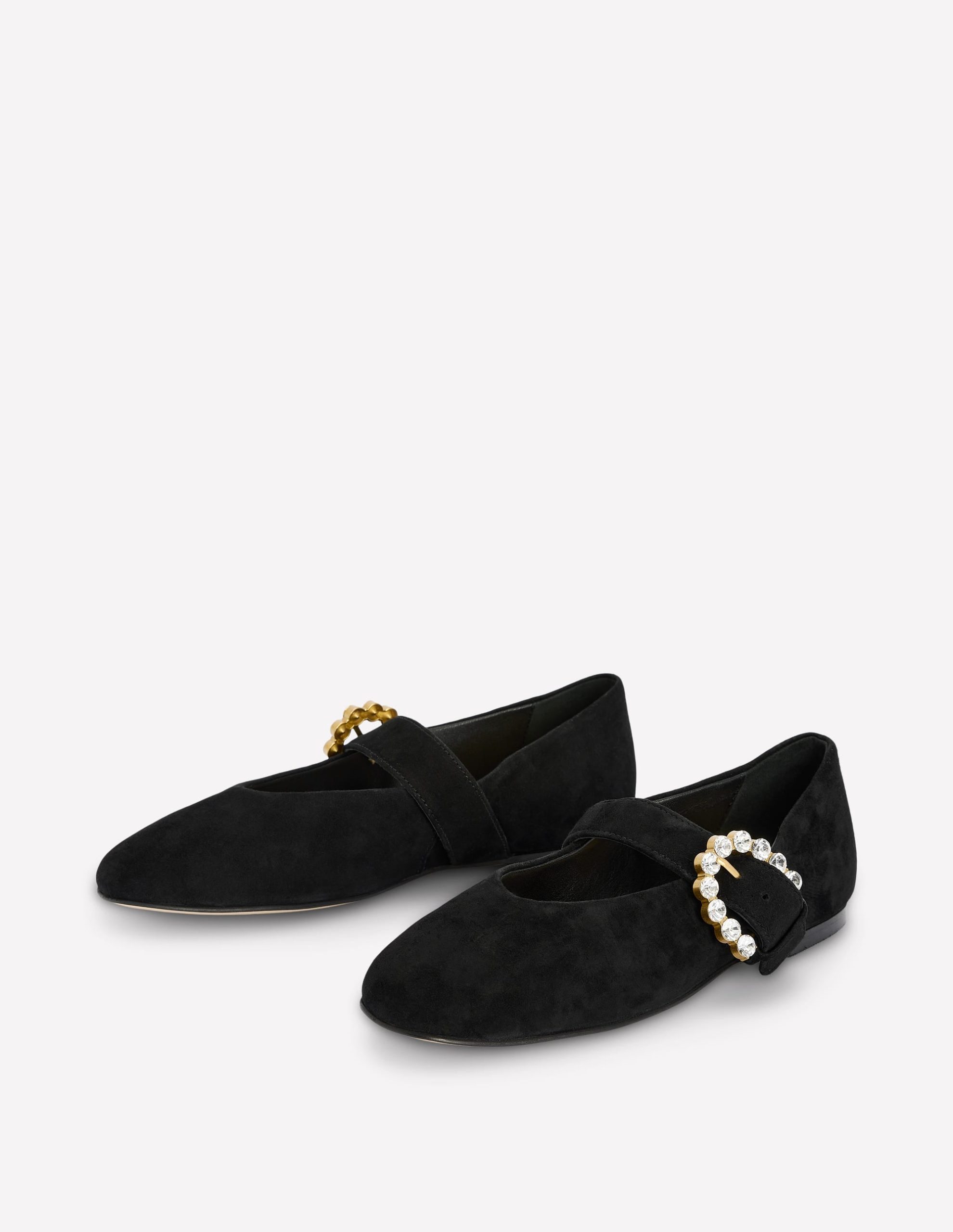 Kylie Flat Buckle Mary Jane-Black - Image 4