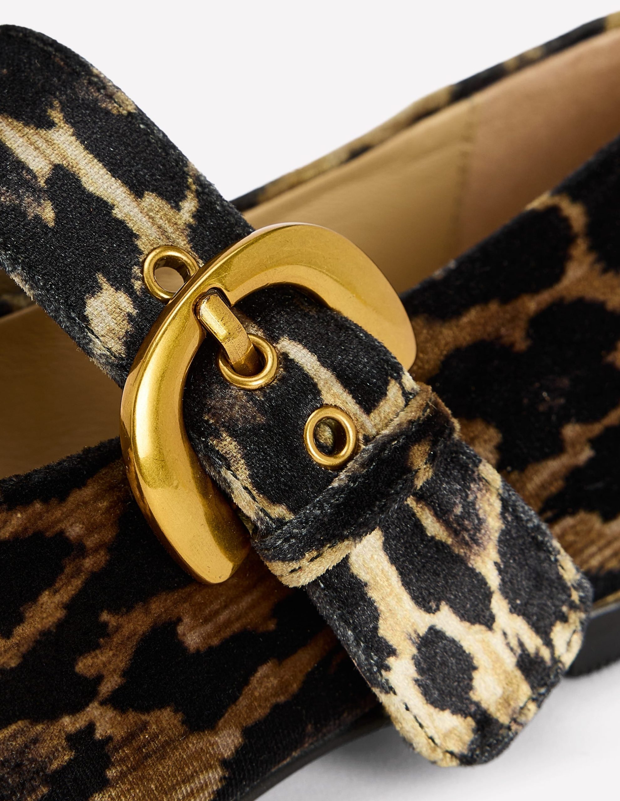 Kylie Flat Buckle Mary Jane-Leopard - Image 6