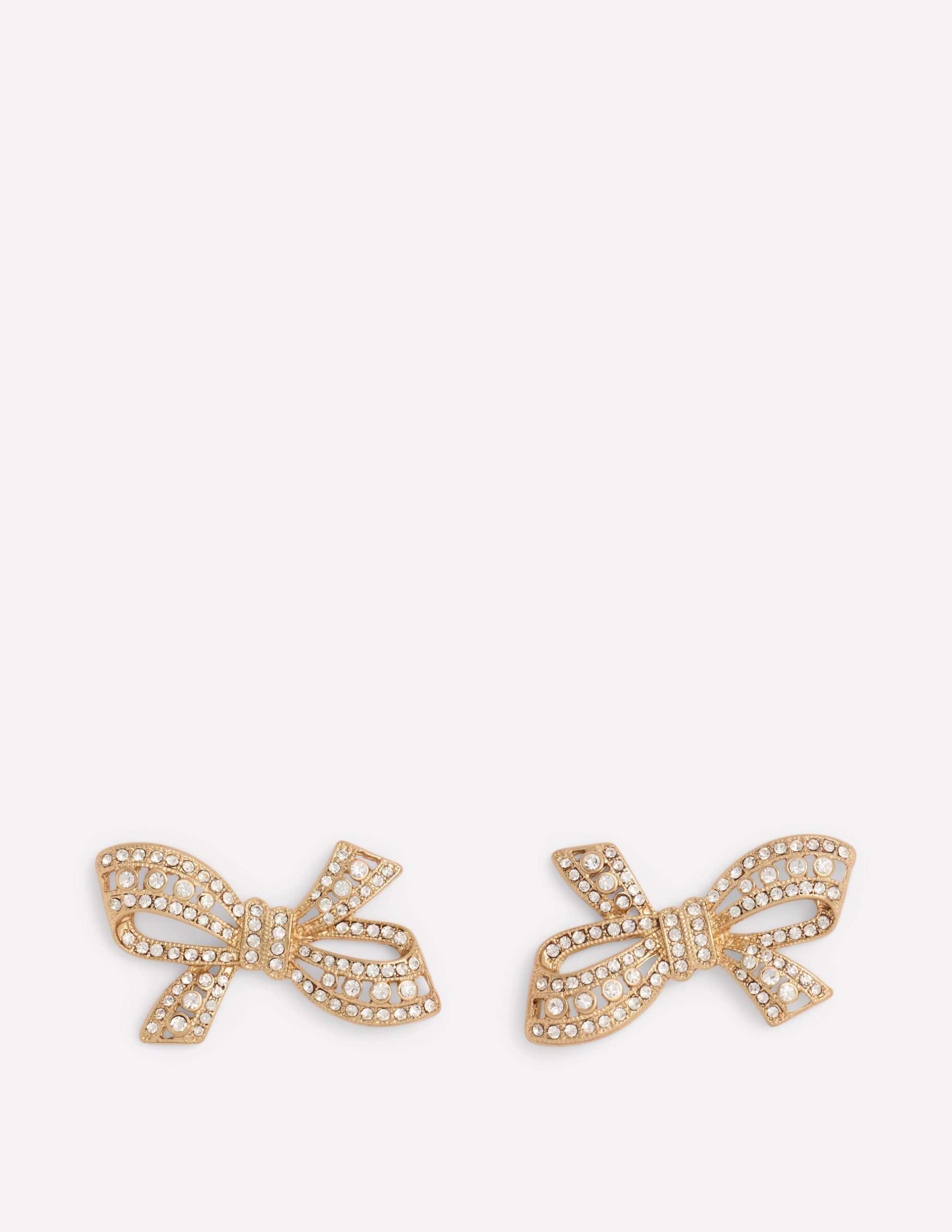 Jewel Novelty Earrings-Gold Colour - Image 2