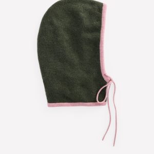 Knitted Hood-Deep Olive