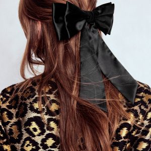Hair Bow-Black