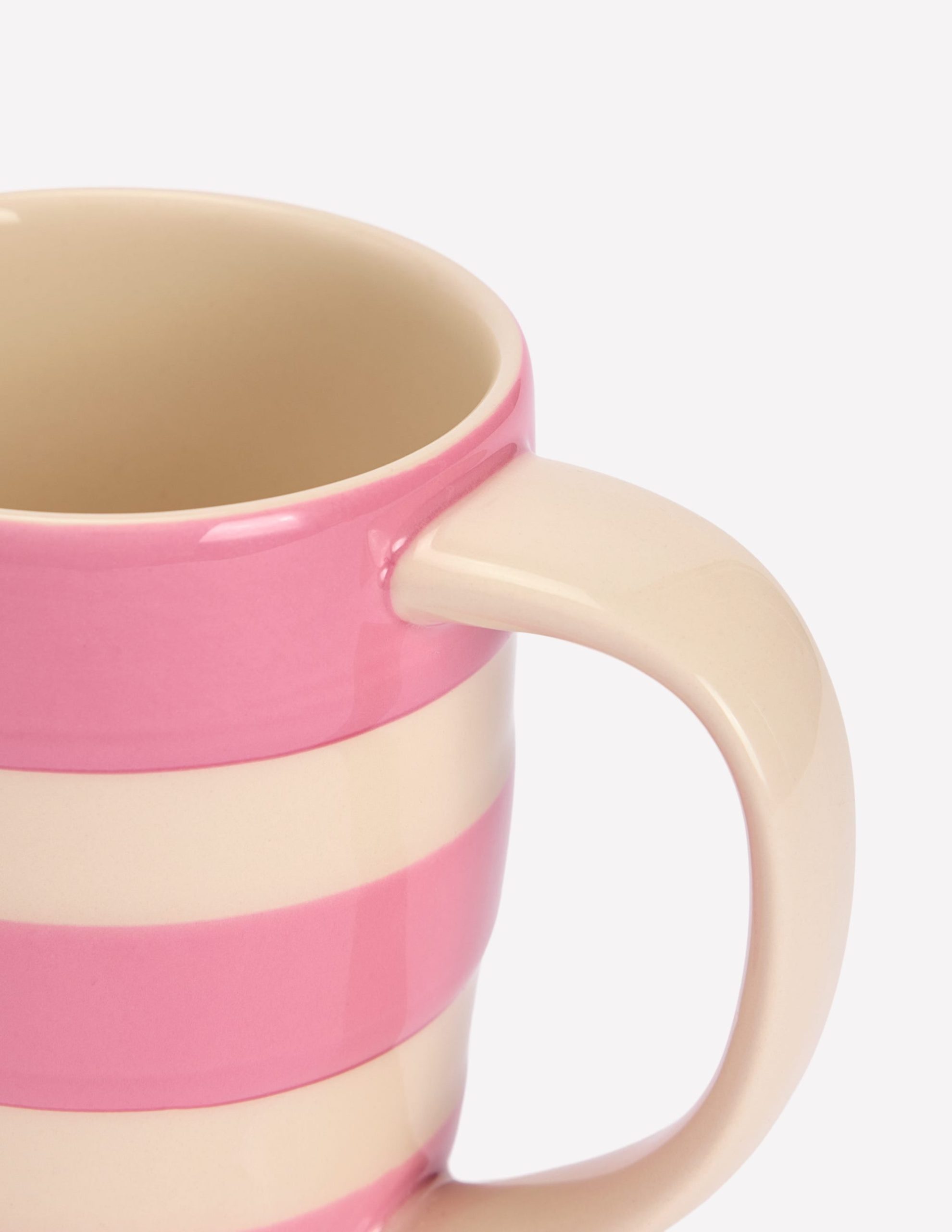 Boden x Cornishware Mug-Pink - Image 2