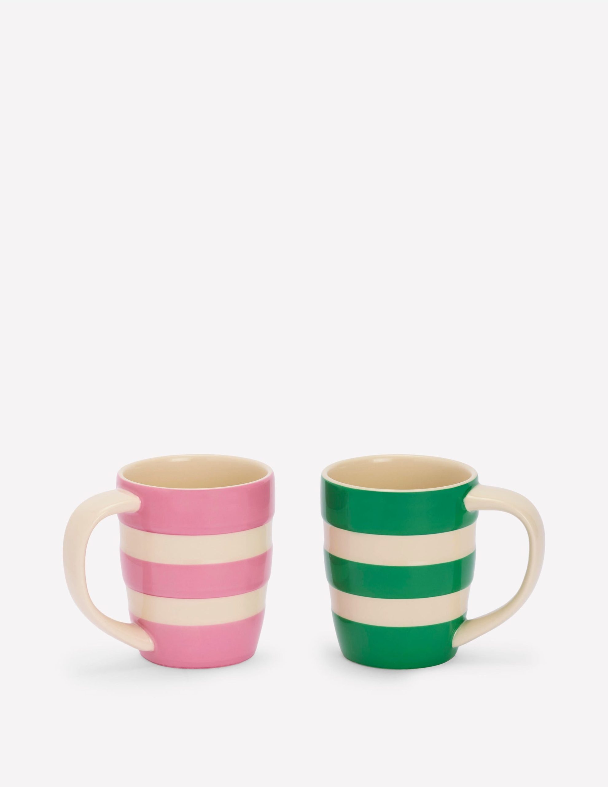 Boden x Cornishware Mug-Pink - Image 4