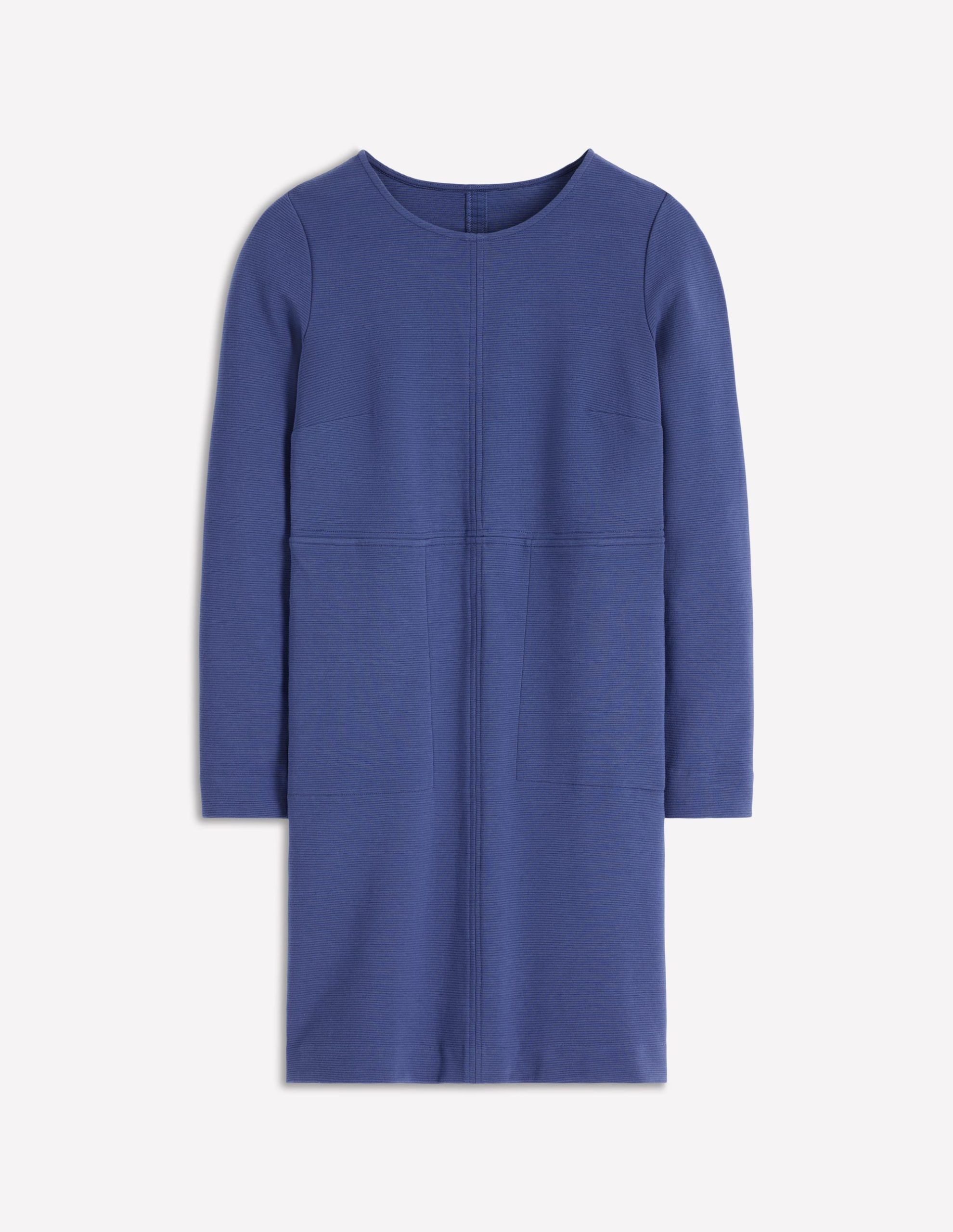 Cornelia Ottoman Dress-Denim Blue - Image 5