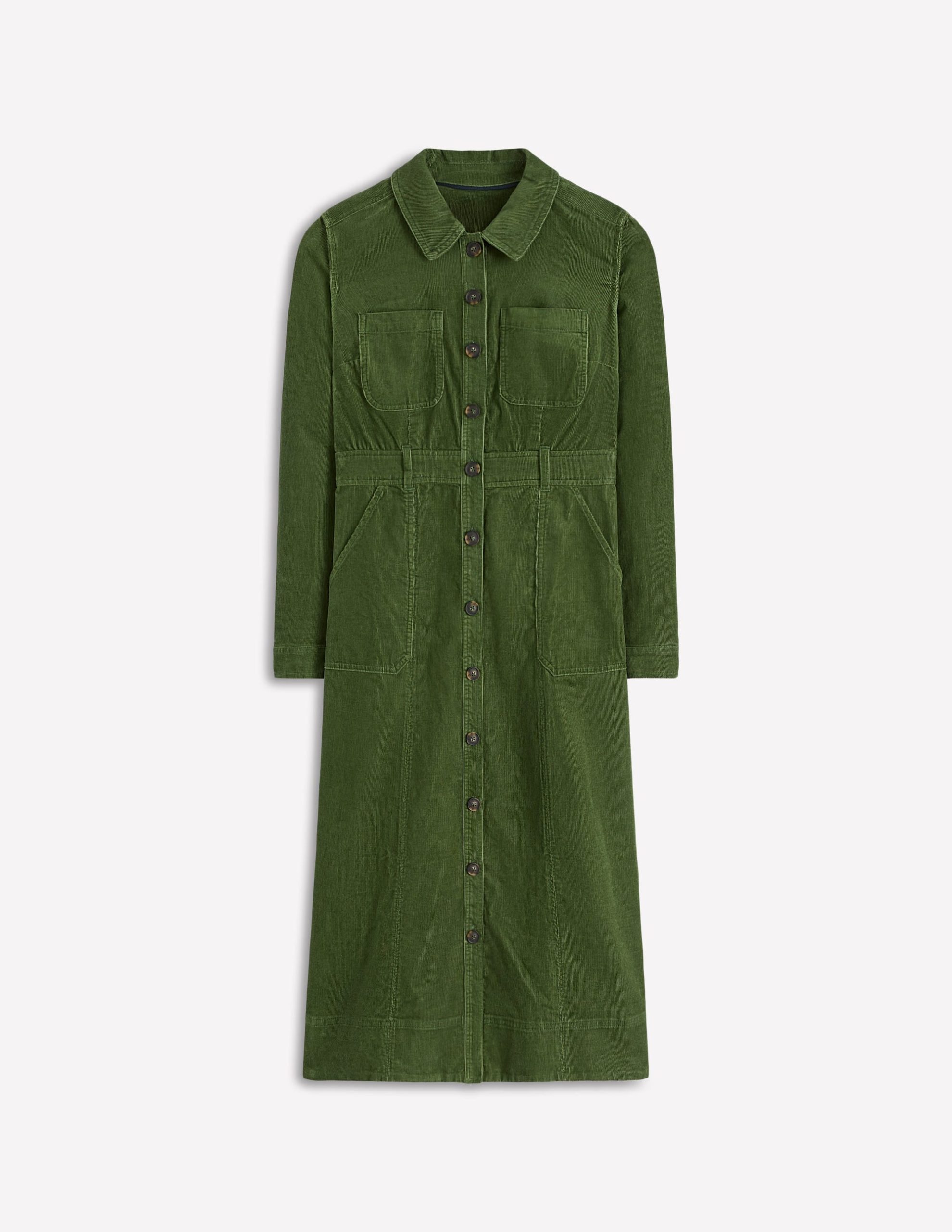 Amanda Cord Midi Dress-Fern - Image 7