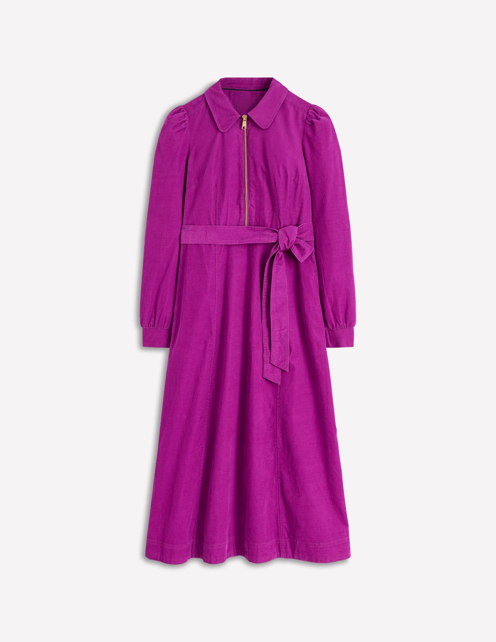 Adelaide Zip Cord Midi Dress-Regal Purple - Image 5
