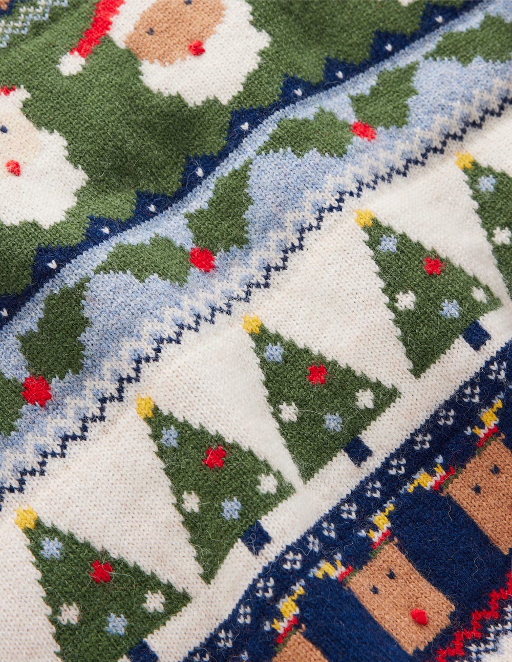 Edie Fair Isle Sweater-Multi. Christmas Fair Isle - Image 6
