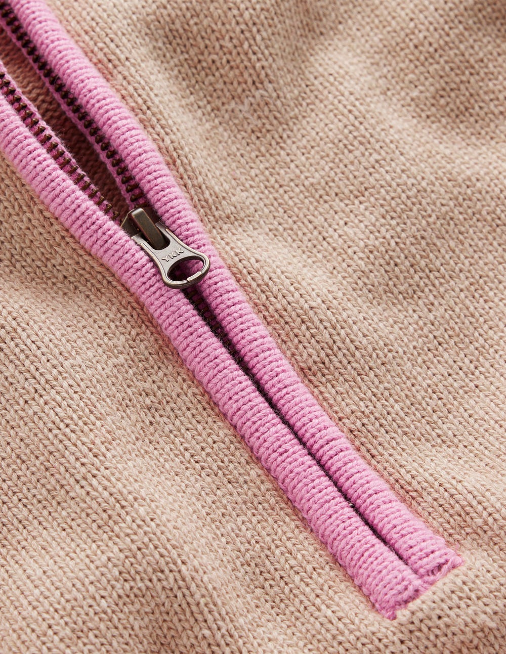 Lucy Half-zip Sweater-Chinchilla Melange. Green Fir - Image 7