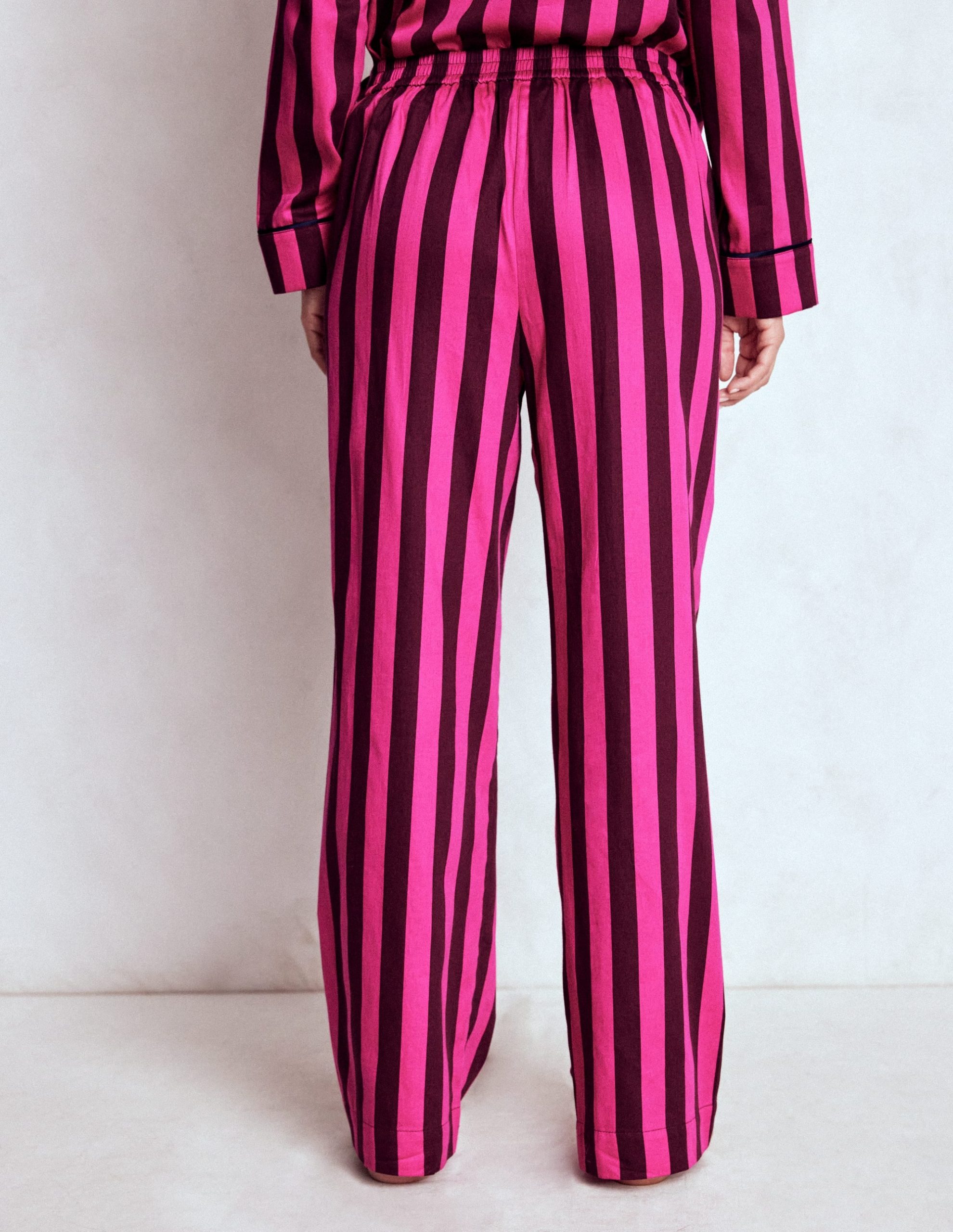Cotton Pajama Pants-Pink Stripe - Image 4