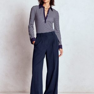 Kensington Tailored Pants-Navy