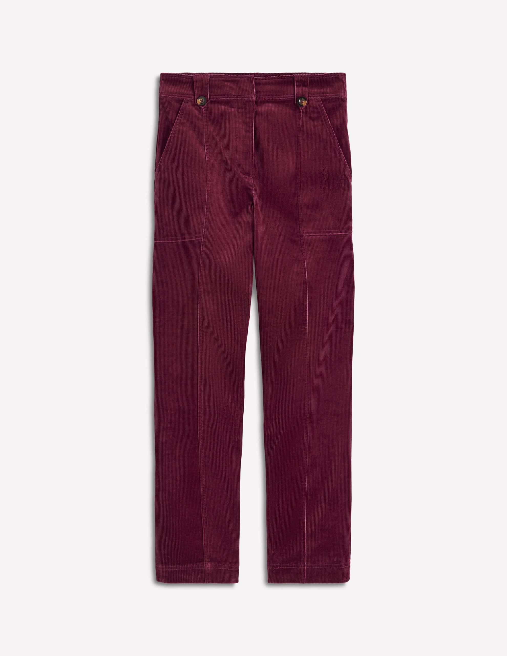 Pimlico Cord Pants-Deep Wisteria - Image 5