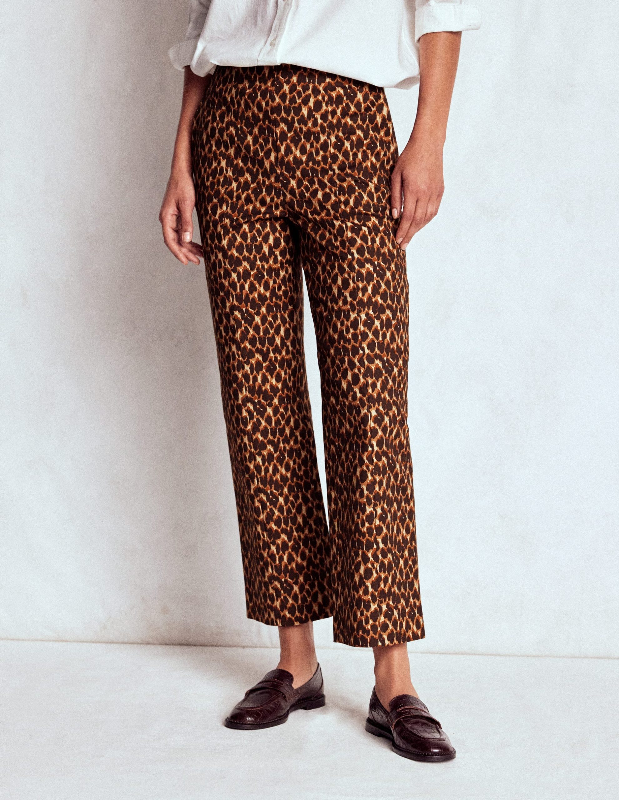 Smart 7/8 Pants-Multi. Abstract Leopard - Image 4