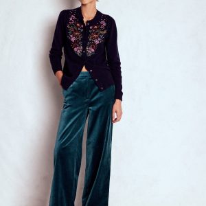 Belgravia Tailored Pants-Midnight Teal
