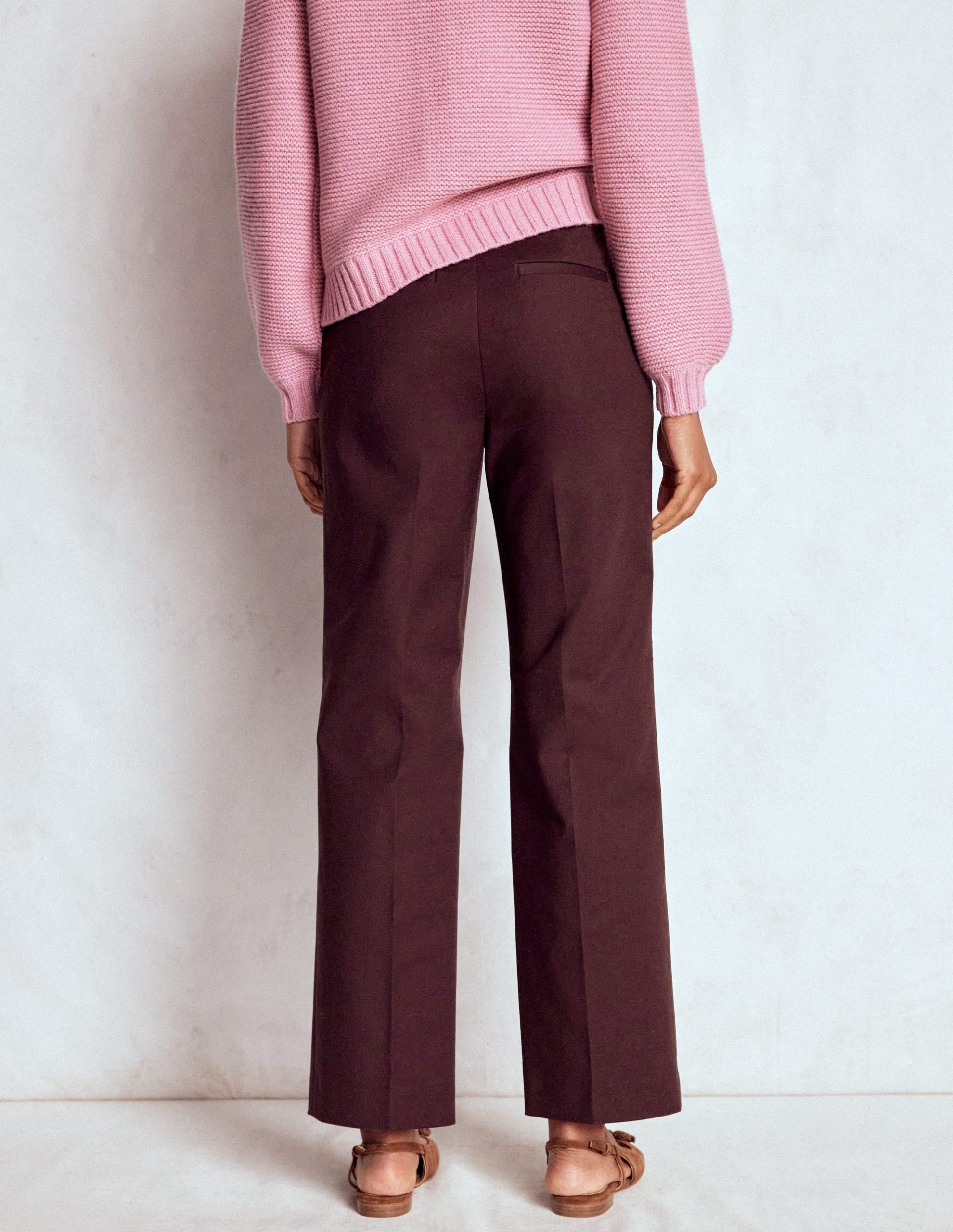 Canonbury 7/8 Pants-Deep Aubergine - Image 3