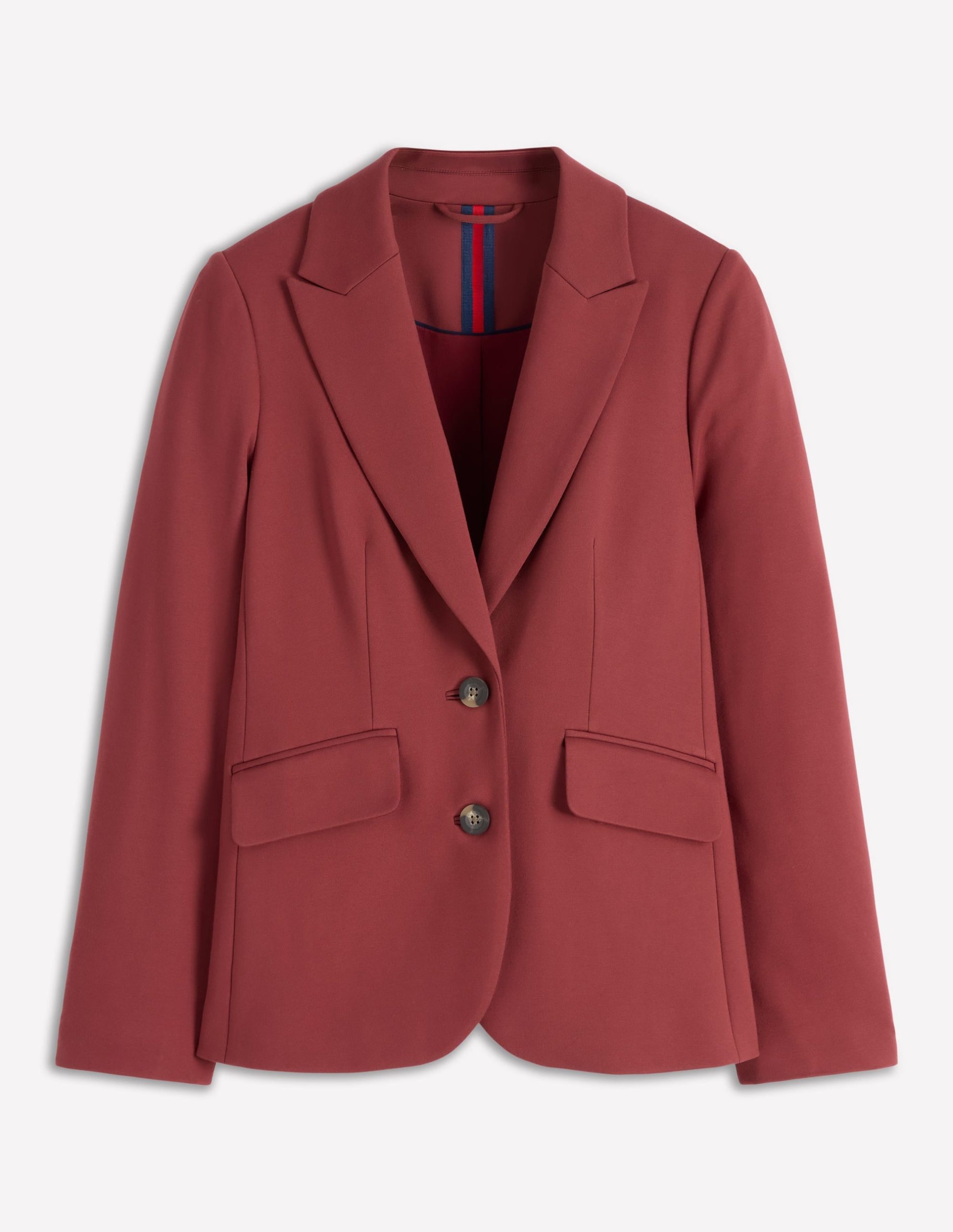 Marylebone Ponte Blazer-Chestnut - Image 6