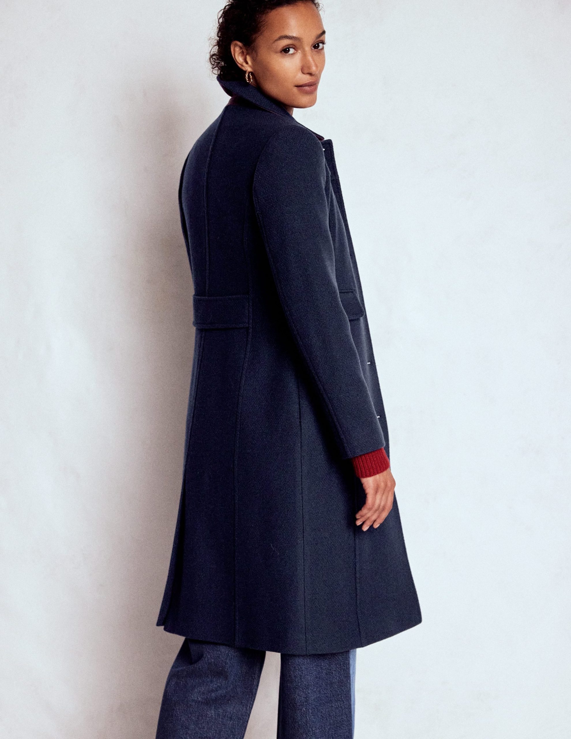 St Albans Coat-Navy - Image 3