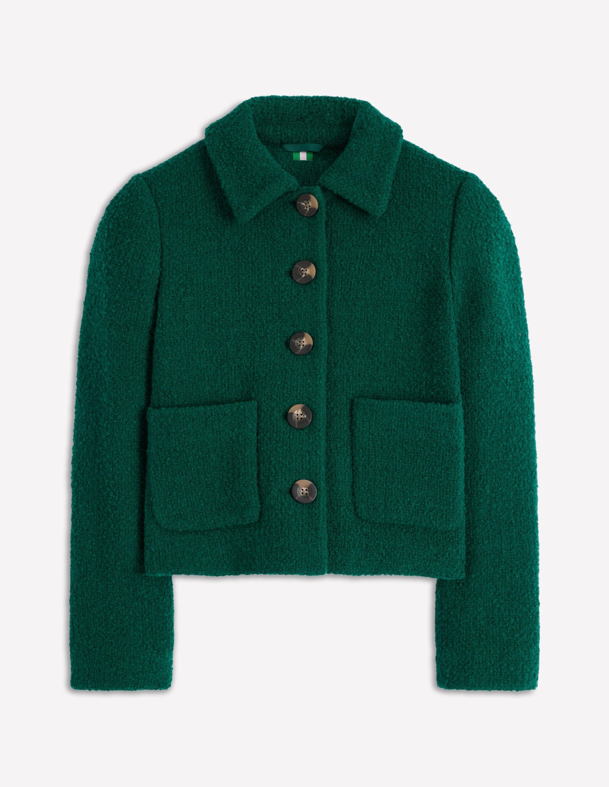 Knightsbridge Wool Jacket-Emerald Night - Image 5