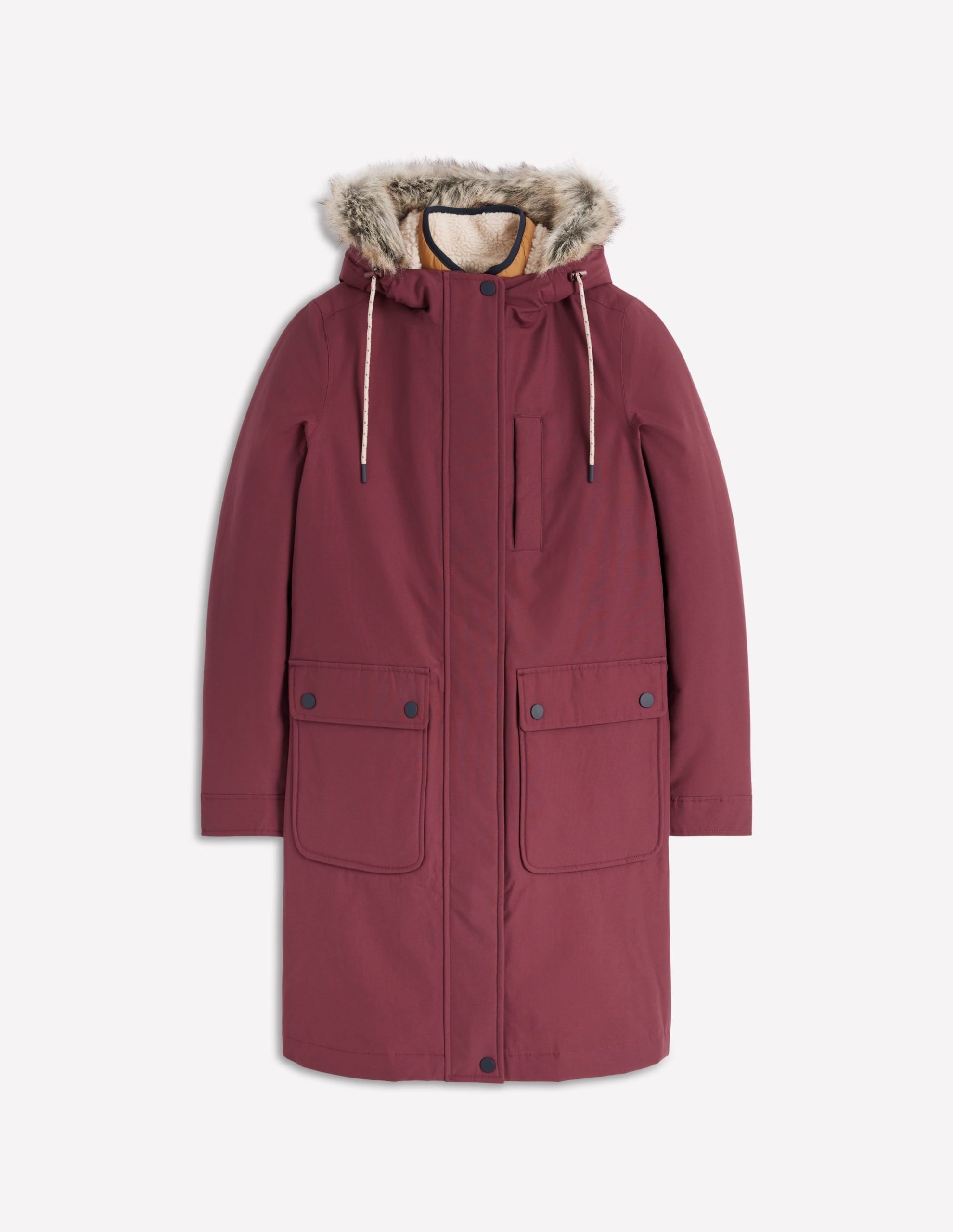 4-In-1 Hooded Parka-Chestnut. Dijon. Pop Pansy - Image 6