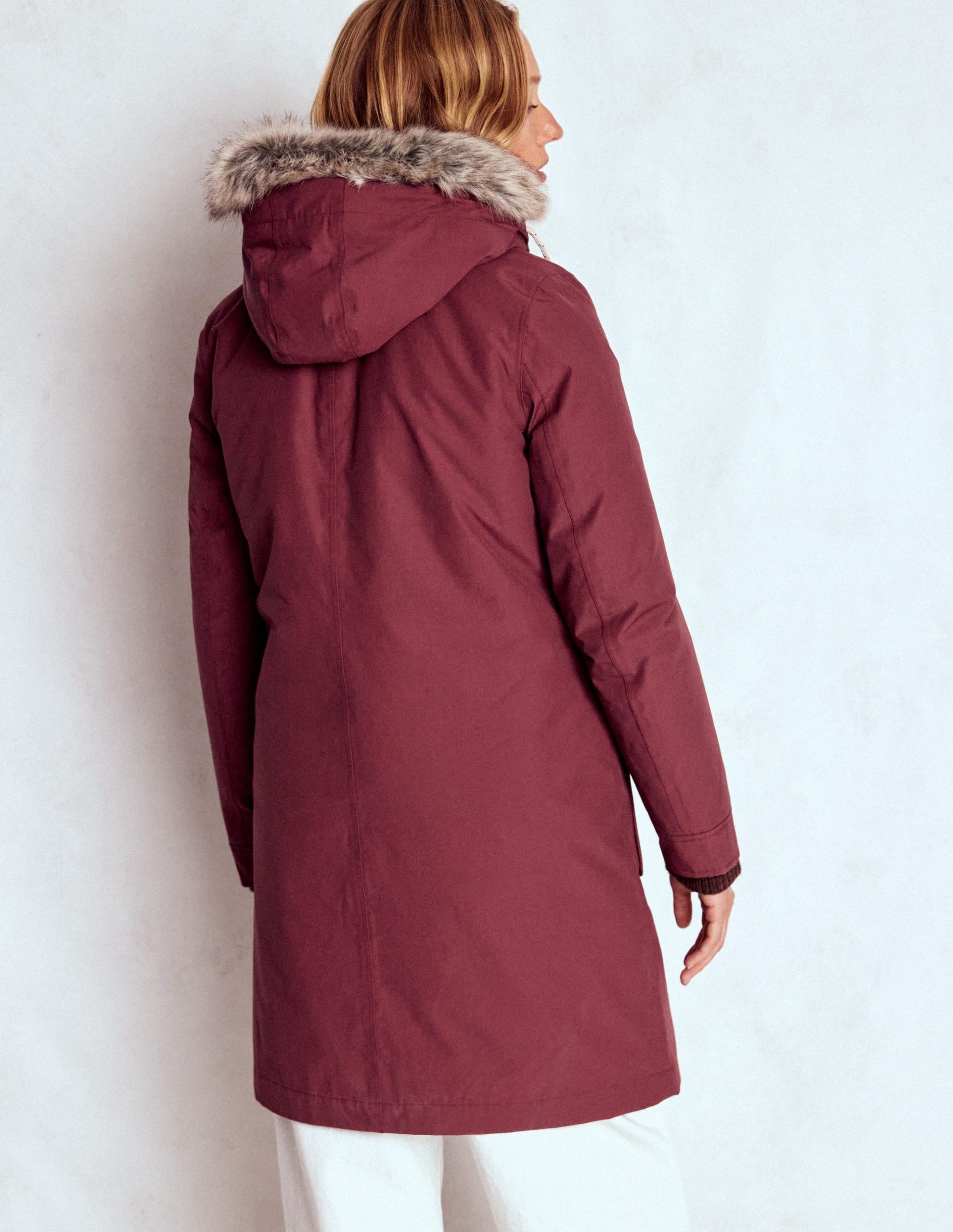 4-In-1 Hooded Parka-Chestnut. Dijon. Pop Pansy - Image 4