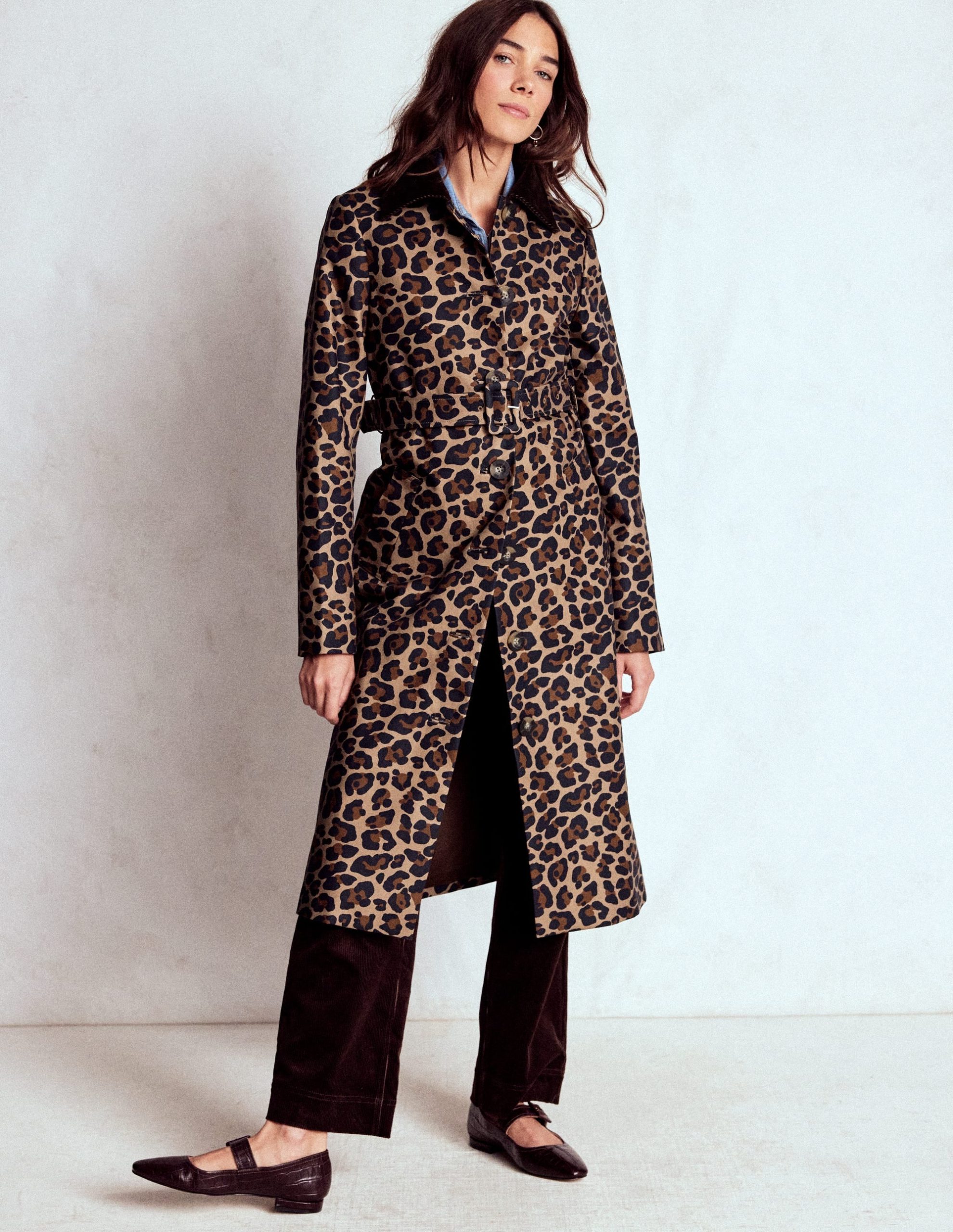 Lancaster Belted Mac-Leopard - Image 5